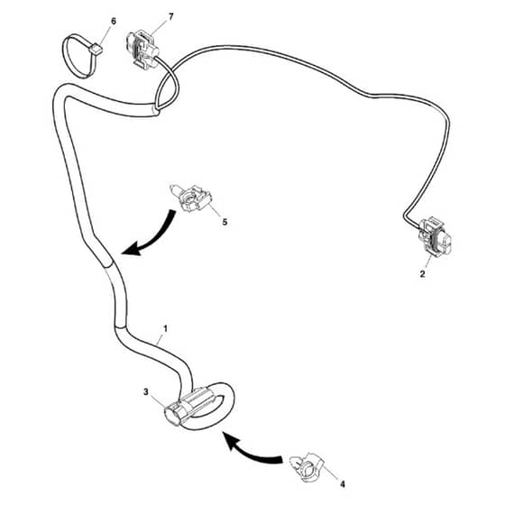 John Deere X950R - PC11965 - Wiring Harness - ST805753