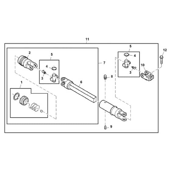 John Deere X950R - PC11965 - Universal Drive - ST832275