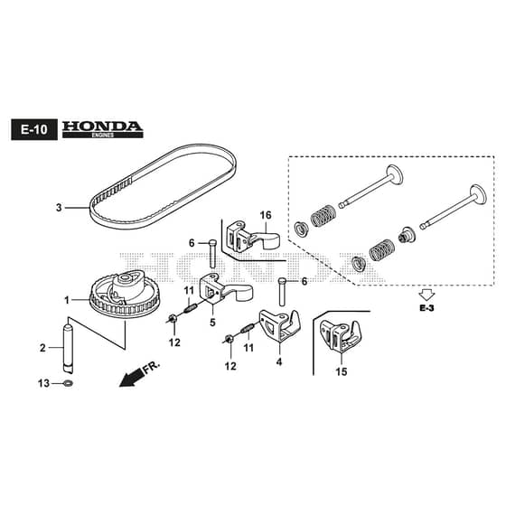 XA 53 HV - 2017-2018 - 292158838/C17 - Castel Garden Rotary Mower Cam Pulley Diagram