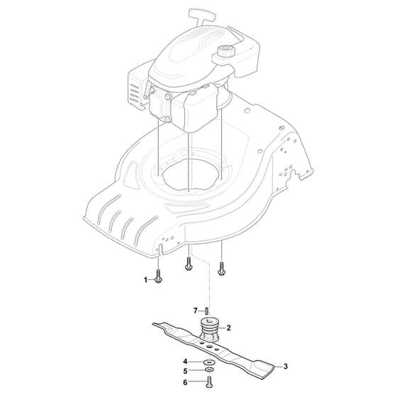 XC 48 S - 2020-2021 - 295482043/C20 - Castel Garden Rotary Mower Blade Diagram