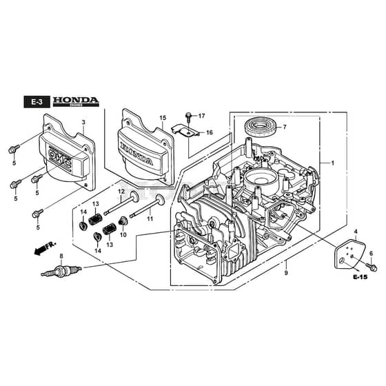 XC 53 HSW - 2018-2019 - 295546833/C18 - Castel Garden Rotary Mower Cylinder Barrel Diagram