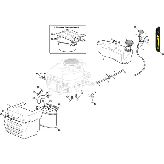 XDC 150 HD - 2022-2025 - 2T2100473/C22 - Castel Garden Ride On Mower Engine Diagram