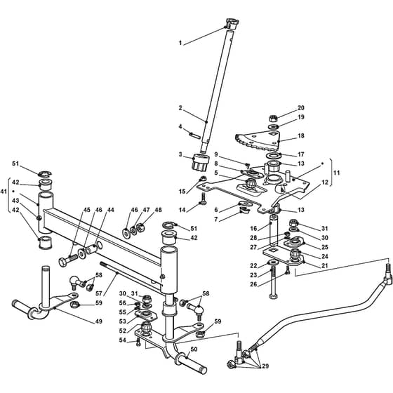 XG 140 HD - 2008 - 299964376/08 - Castel Garden Ride On Mower Steering Diagram