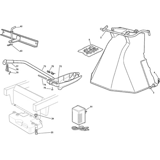 XG 160 HD - 2007 - 299964576/07 - Castel Garden Ride On Mower Optionals Diagram