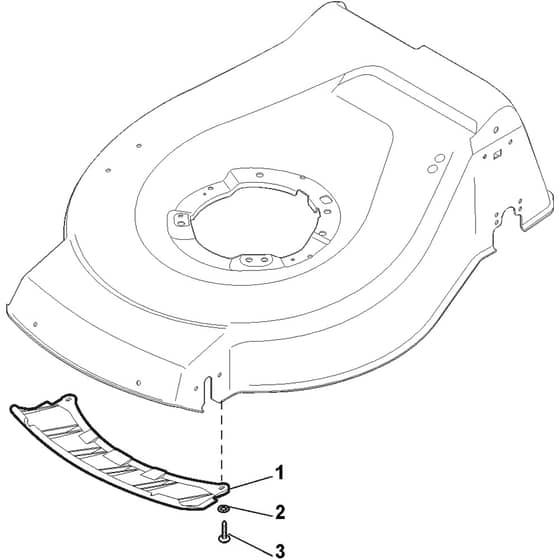 XS 48 ESW - 2014 - 299487073/C11 - Castel Garden Rotary Mower Mask Diagram