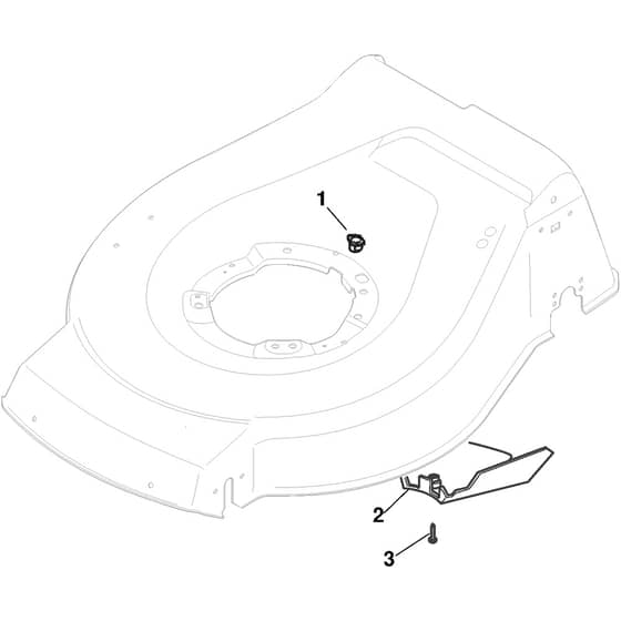 XS 48 ESW - 2014 - 299487073/C11 - Castel Garden Rotary Mower Protection Belt Diagram