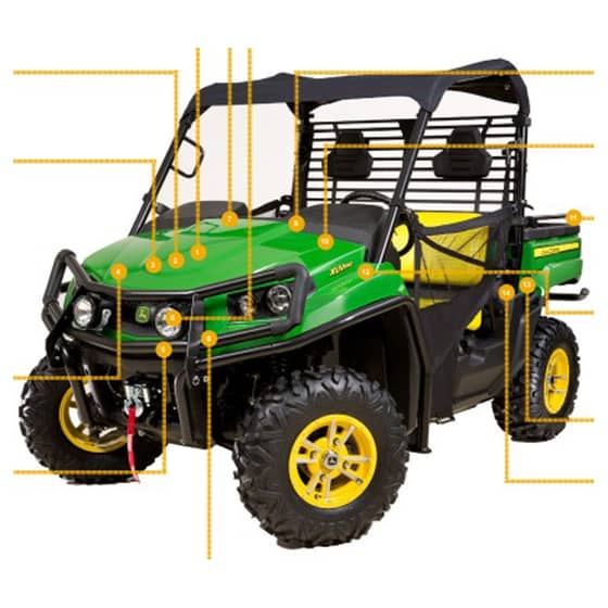 John Deere XUV550 Gator - Quick Reference Guide