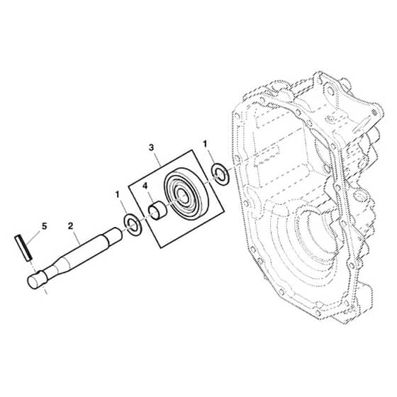 John Deere XUV550 - PC10853 - Reverse Shaft - ST580538
