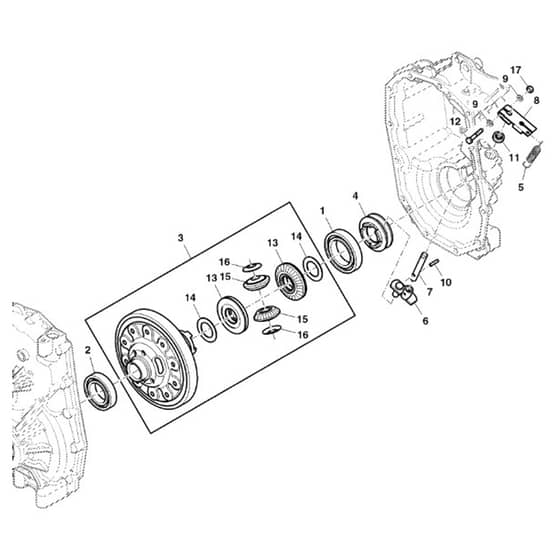 John Deere XUV550 - PC10853 - Differential - ST580555
