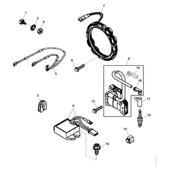 John Deere XUV550 - PC10853 - Ignition Coil - ST590876