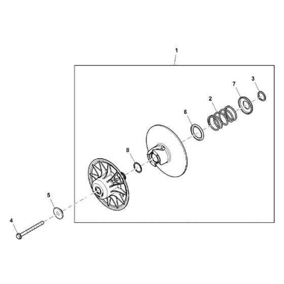 John Deere XUV550 - PC10853 - Secondary Drive - ST696532