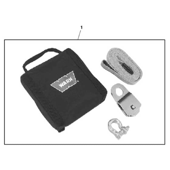 John Deere XUV550 - PC10853 - Winch Accessories - ST741210