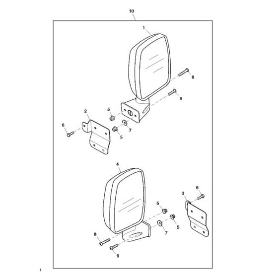 John Deere XUV550 - PC10853 - Poly Cab - ST767994