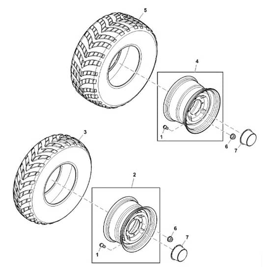 John Deere XUV550 - PC10853 - Wheels - ST847689