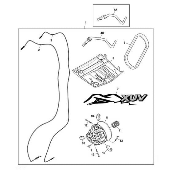 John Deere XUV550 - PC10853 - Tune-Up Kit - ST857849