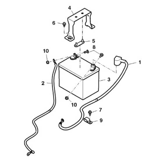 John Deere XUV550 - PC10854 - Battery - ST563710