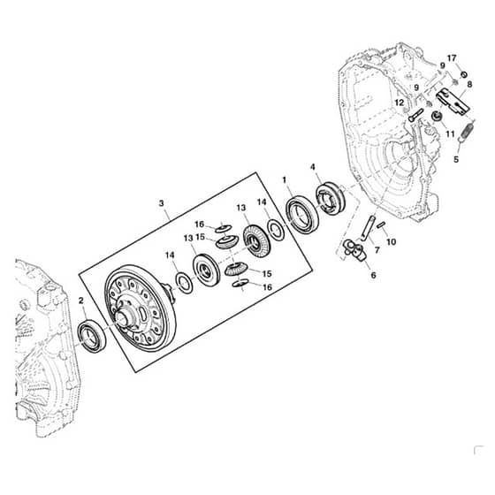 John Deere XUV550 - PC10854 - Differential - ST580555