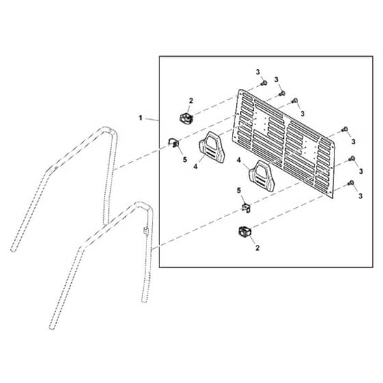 John Deere XUV550 - PC10854 - Occupant Protective - ST611177