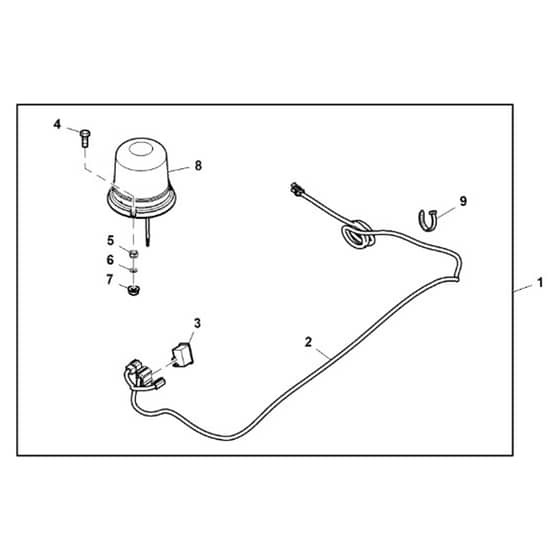John Deere XUV550 - PC10854 - Beacon Light - ST768789