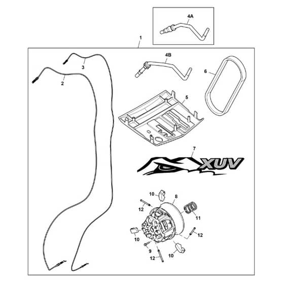 John Deere XUV550 - PC10854 - Tune-Up Kit - ST857849