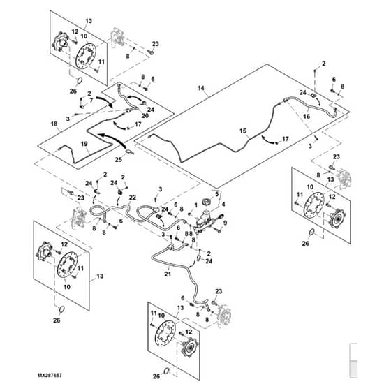 John Deere XUV560 - PC12782 - Front - ST845148