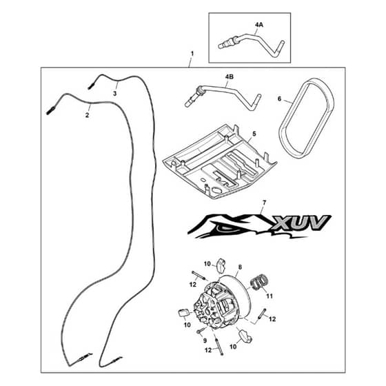 John Deere XUV560 - PC12782 - Tune-Up Kit - ST857849