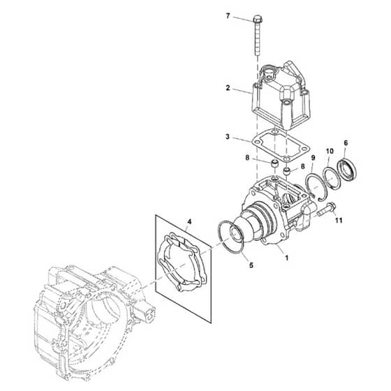 John Deere XUV560 - PC12783 - Housing - ST846725