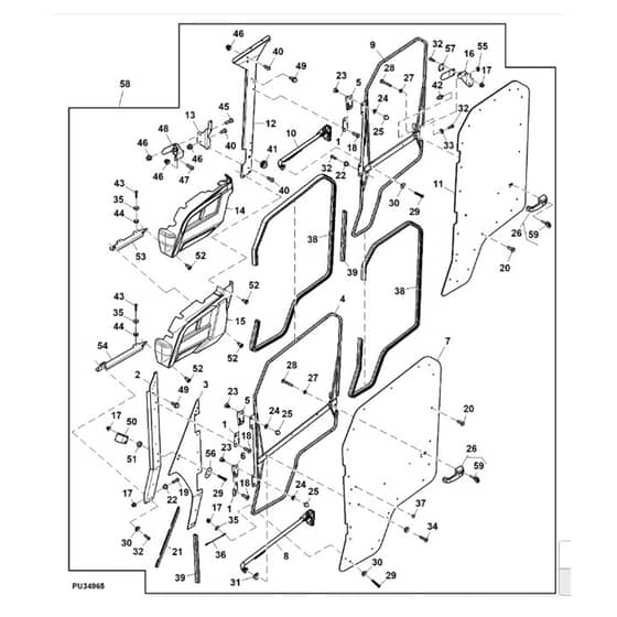 John Deere XUV560 - PC12783 - Kit - ST850758