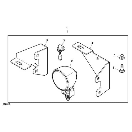 John Deere XUV560 - PC12783 - Projector Light - ST855614