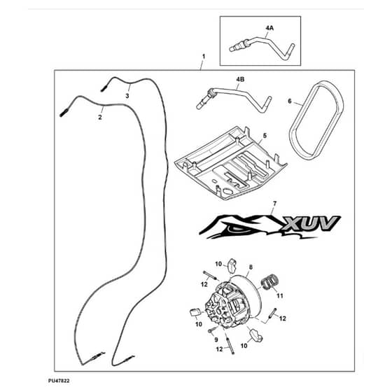 John Deere XUV560 - PC12783 - Tune-Up Kit - ST857849