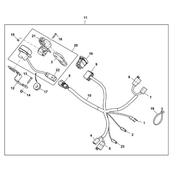 John Deere XUV560 - PC12783 - Wireless Winch - ST905158
