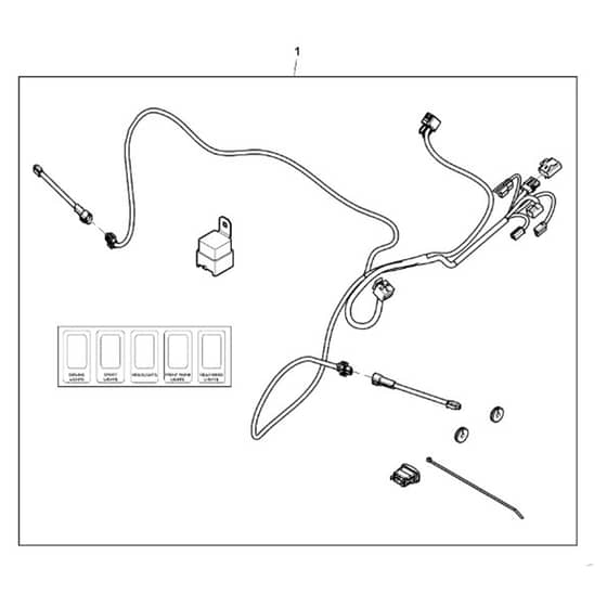 John Deere XUV560 - PC12783 - Brush Guard - ST911083