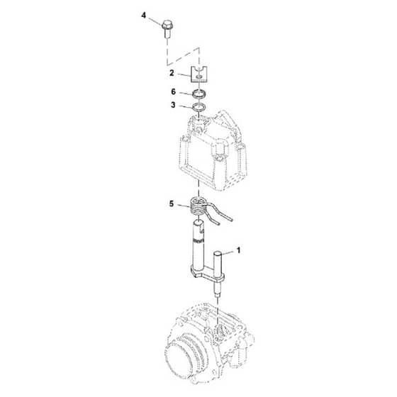 John Deere XUV560E - PC13268 - Shifter - ST890138