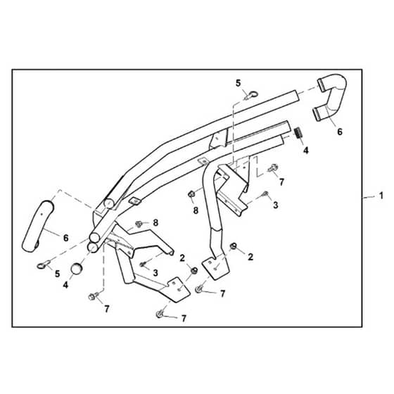 John Deere XUV560E - PC13268 - Front Brush - ST893201