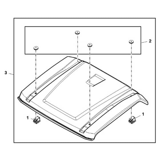 John Deere XUV560E - PC13268 - Occupant Protective - ST893202