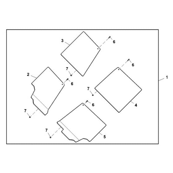 John Deere XUV560E - PC13269 - Kit - ST851609