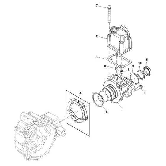 John Deere XUV560E - PC13269 - Housing - ST890102