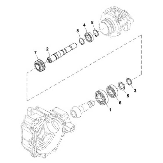 John Deere XUV560E - PC13269 - Input Shaft - ST890103