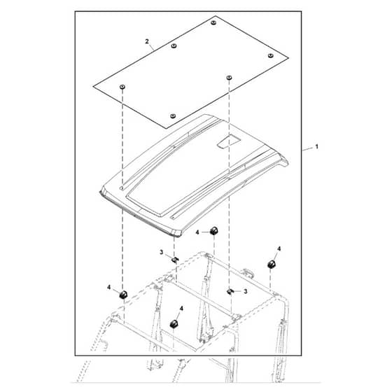 John Deere XUV560E - PC13269 - Occupant Protective - ST892513