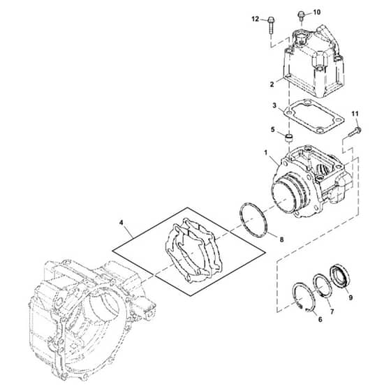 John Deere XUV560E - PC16085 - Housing - ST1001234