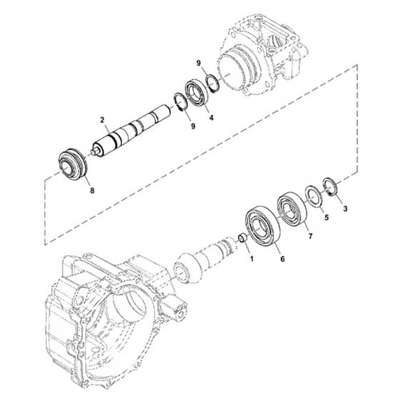 John Deere XUV560E - PC16085 - Input Shaft - ST1001314