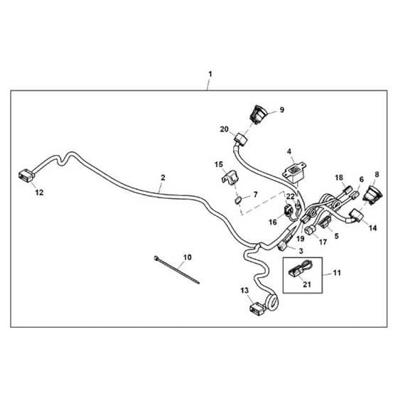 John Deere XUV560E - PC16085 - Turn Signal - ST1009000