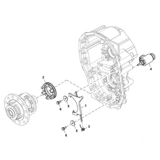 John Deere XUV560E - PC16085 - Differential Lock - ST1057325