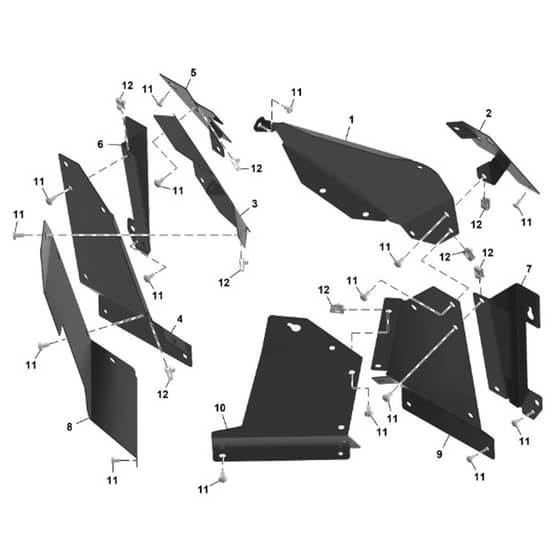 John Deere XUV560E - PC16085 - Guard - ST2089528