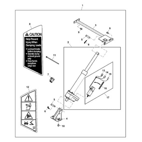 John Deere XUV590E - PC13270 - Cargo Box - ST848568