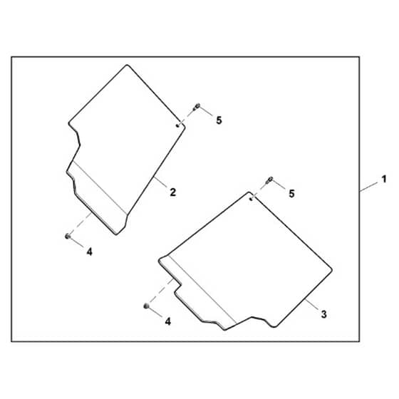 John Deere XUV590E - PC13270 - Floor Mat - ST851603