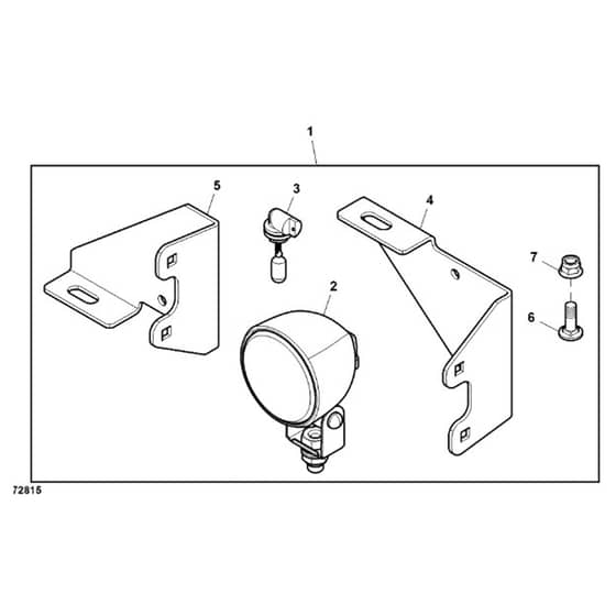 John Deere XUV590E - PC13270 - Projector Light - ST855614