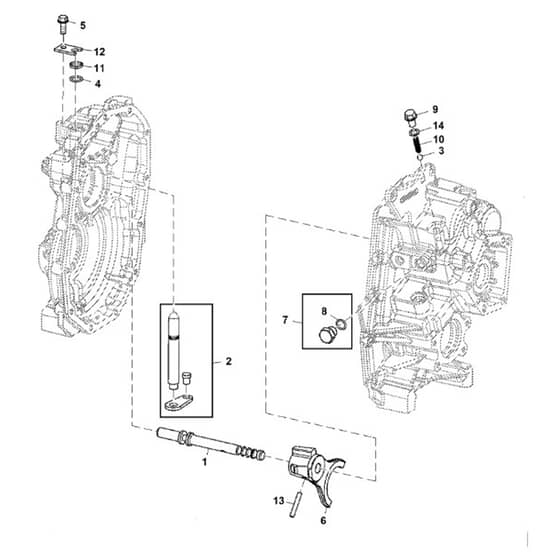 John Deere XUV590E - PC13270 - Range Shift - ST890354