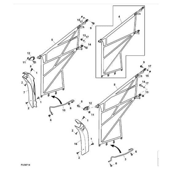 John Deere XUV590E - PC13270 - Occupant Side - ST929023