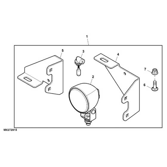 John Deere XUV590E - PC13272 - Projector Light - ST855614
